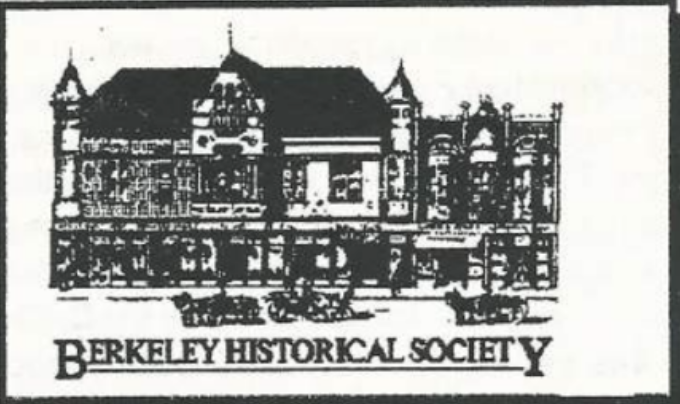 Old picture of Berkeley Historical Society logo