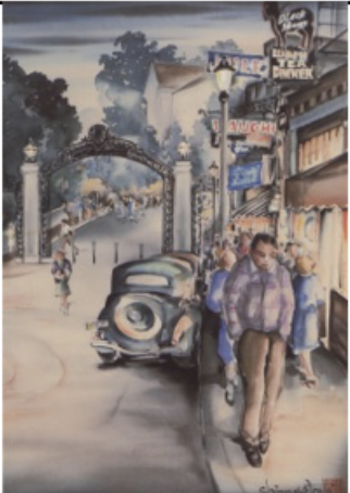 Watercolor by Chiura Obata