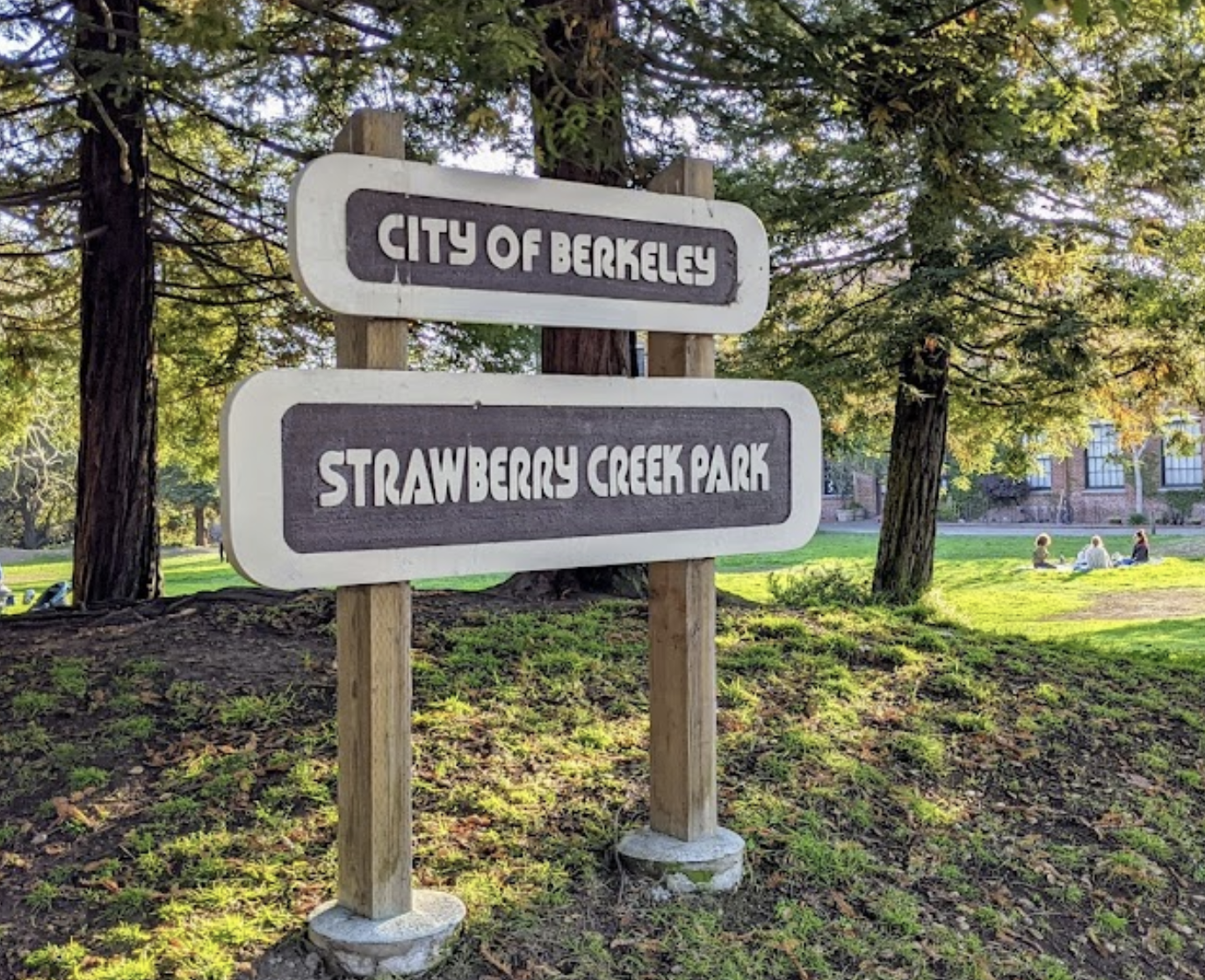 Picture of Sign for Strawberry Creek Park